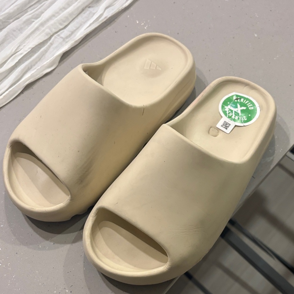 Bone Yeezy Slide Sandals